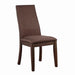 Spring Creek Upholstered Side Chairs Rich Cocoa Brown (Set of 2) - Nick's Furniture (IL)