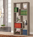 Theo 10-shelf Bookcase Weathered Grey - Nick's Furniture (IL)