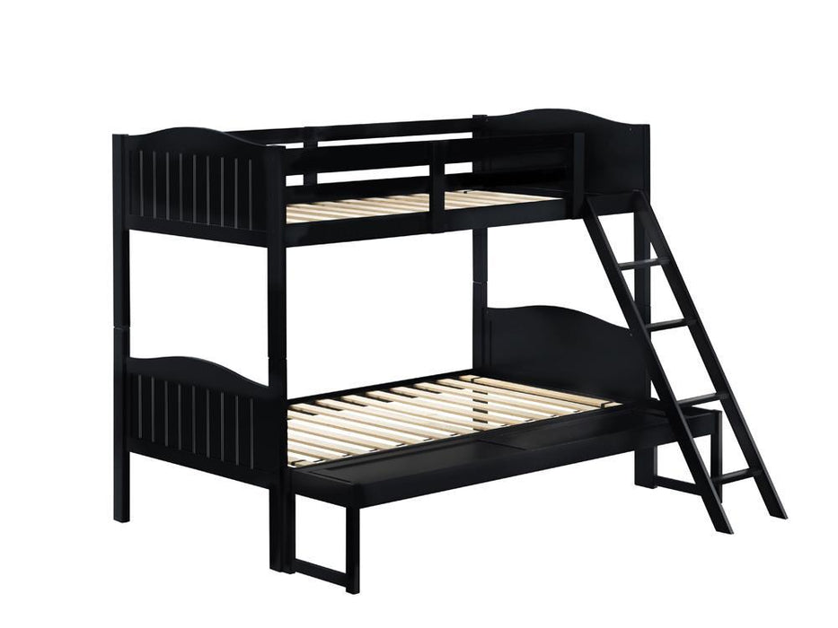 405054BLK TWIN/FULL BUNK BED