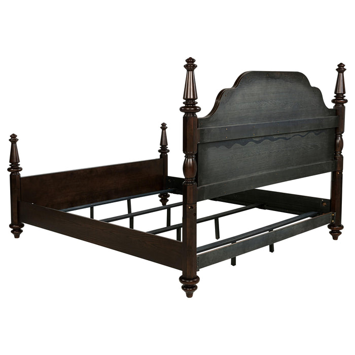 Andover Four-Poster Panel Bed - Nick's Furniture (IL)