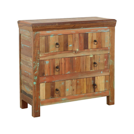 Harper 4-drawer Accent Cabinet Reclaimed Wood - Nick's Furniture (IL)