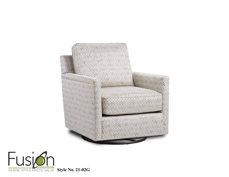 21-02G THETA CITRON SWIVEL GLIDER CHAIR image