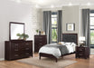 Homelegance Edina Twin Panel Bed in Espresso-Hinted Cherry 2145T-1 - Nick's Furniture (IL)