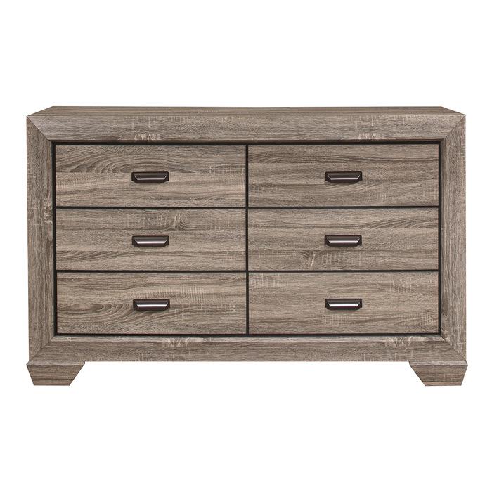 Homelegance Beechnut 6 Drawer Dresser in Natural 1904-5 image