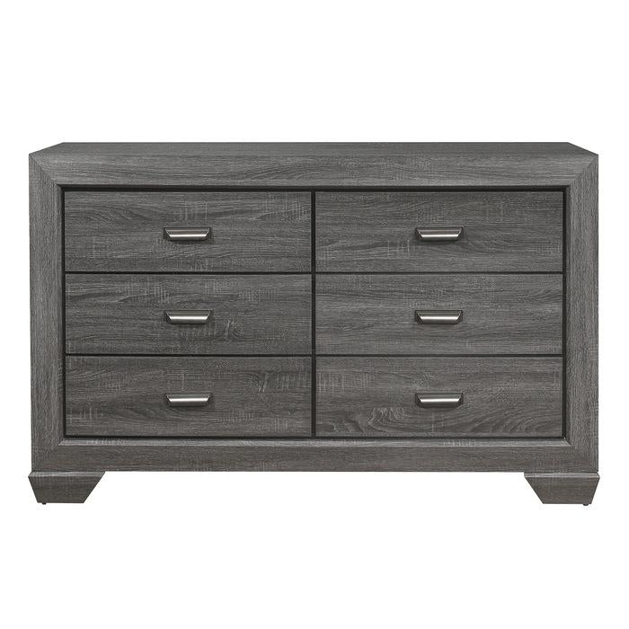 Homelegance Beechnut 6 Drawer Dresser in Gray 1904GY-5 image