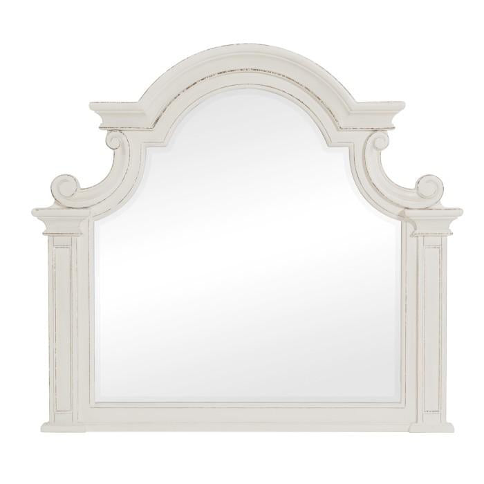 Homelegance Baylesford Mirror in Antique White 1624W-6 image