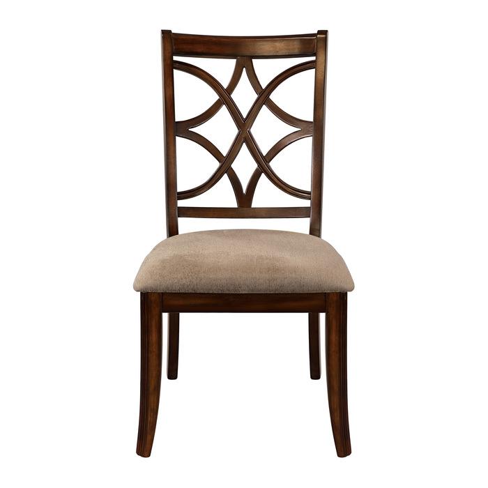 Homelegance Keegan Side Chair in Cherry (Set of 2) image