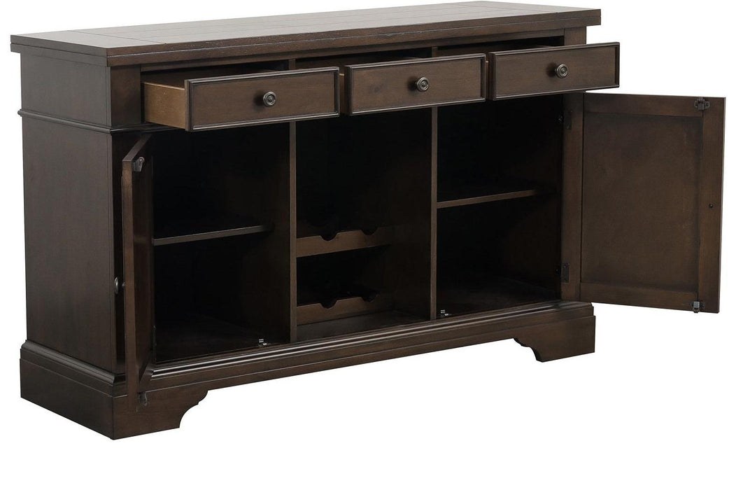 Homelegance Reid Buffet/Server in Dark Cherry 5267RF-55