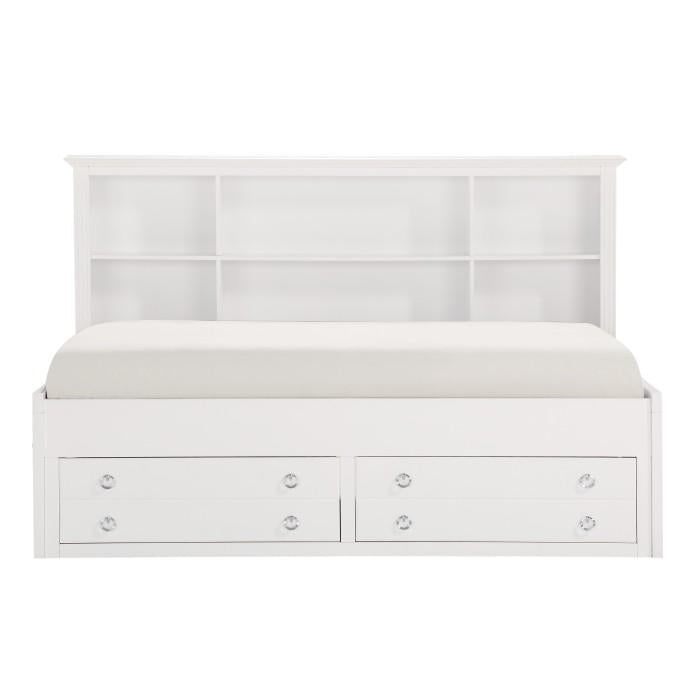 Homelegance Meghan Full Lounge Storage Bed in White 2058WHPRF-1* image