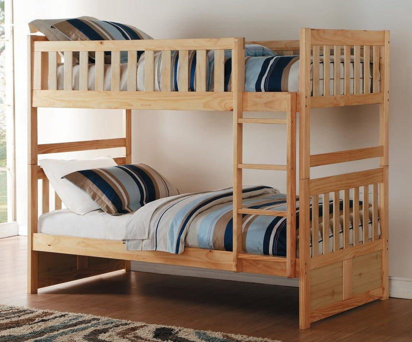 Homelegance Bartly Twin/Twin Bunk Bed in Natural B2043-1*