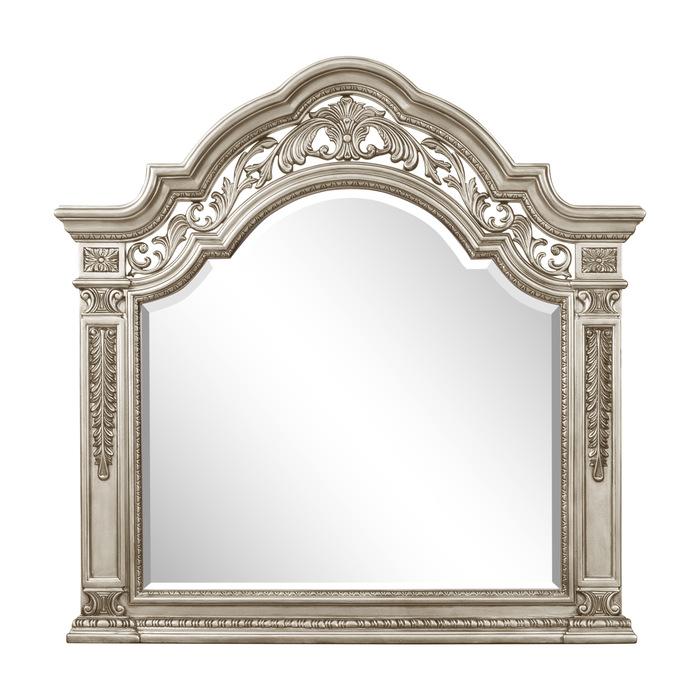 Homelegance Catalonia Mirror in Platinum Gold 1824PG-6 image