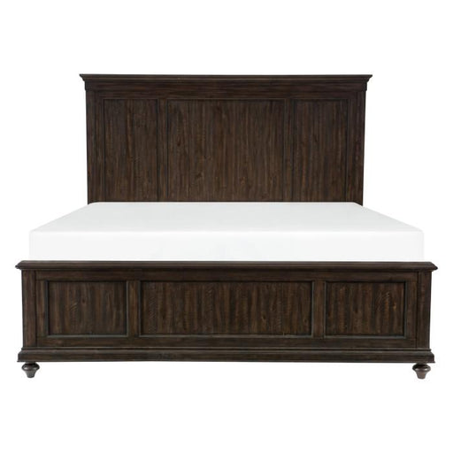 Homelegance Cardona King Panel Bed in Driftwood Charcoal 1689K-1EK* image