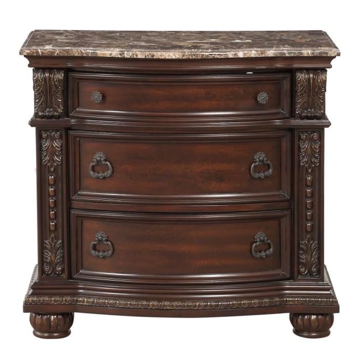 Cavalier Nightstand in Dark Cherry 1757-4