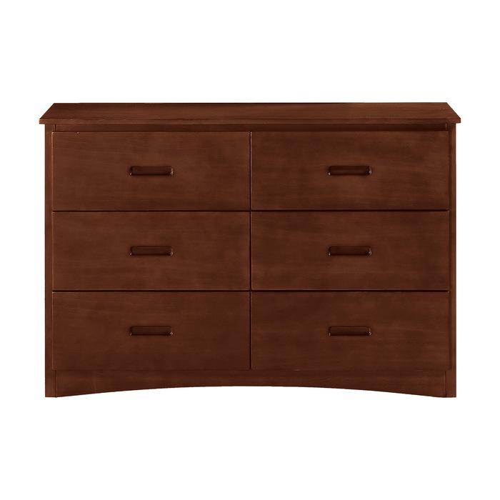 Rowe 6 Drawer Dresser in Dark Cherry B2013DC-5