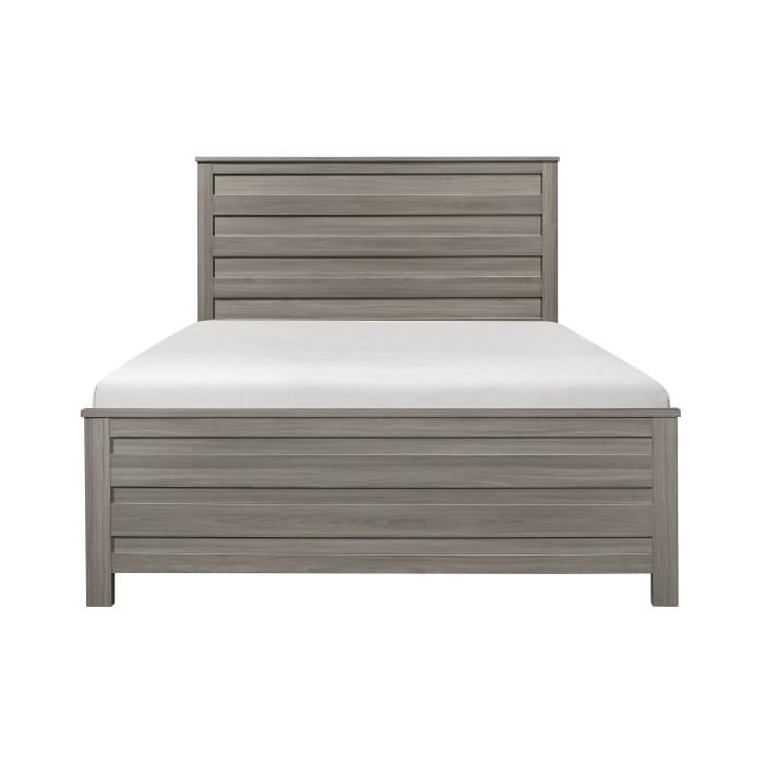 Waldorf King Panel Bed in Dark Gray 1902K-1EK*