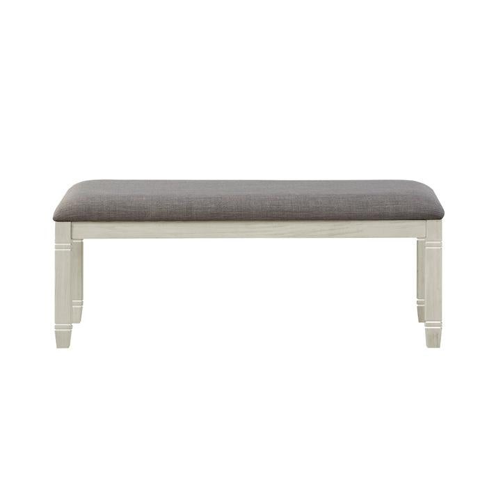Granby Bench in Antique White 5627NW-13