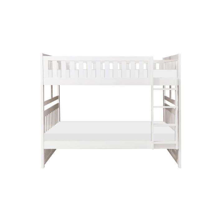 Galen Full/Full Bunk Bed in White B2053FFW-1*