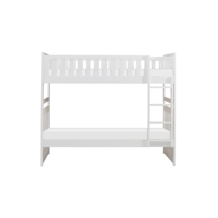 Galen Twin/Twin Bunk Bed in White B2053W-1*