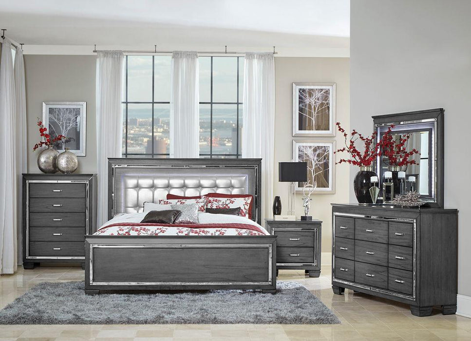 Allura Dresser in Gray 1916GY-5 - Nick's Furniture (IL)