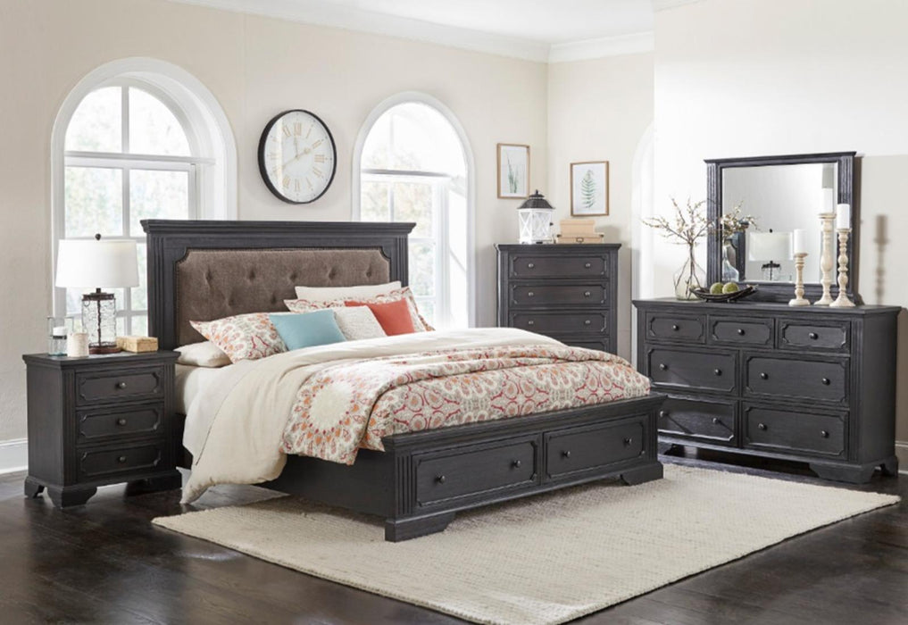 Bolingbrook Dresser in Coffee 1647-5 - Nick's Furniture (IL)