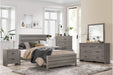 Waldorf 2 Drawer Nightstand in Dark Gray 1902-4 - Nick's Furniture (IL)