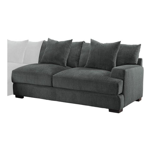 Homelegance Furniture Worchester Right Side 2-Seater in Gray 9857DG-2R image