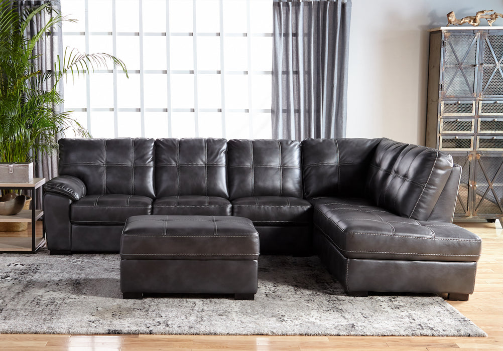 Tufted Sectional RAF Chaise
