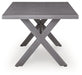 Half Moon Beach Outdoor Dining Table - Nick's Furniture (IL)