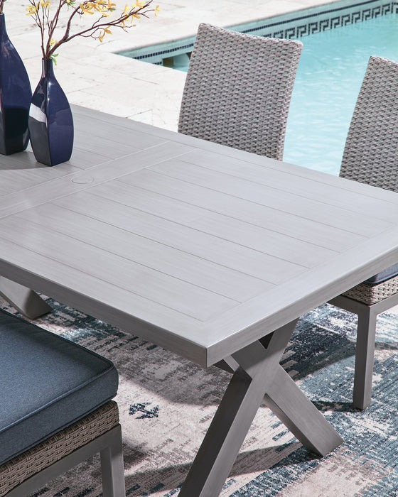 Half Moon Beach Outdoor Dining Table - Nick's Furniture (IL)