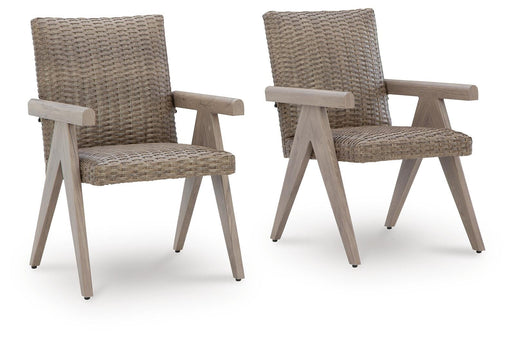 Cliff Trails Outdoor Arm Chair (Set of 2) - Nick's Furniture (IL)