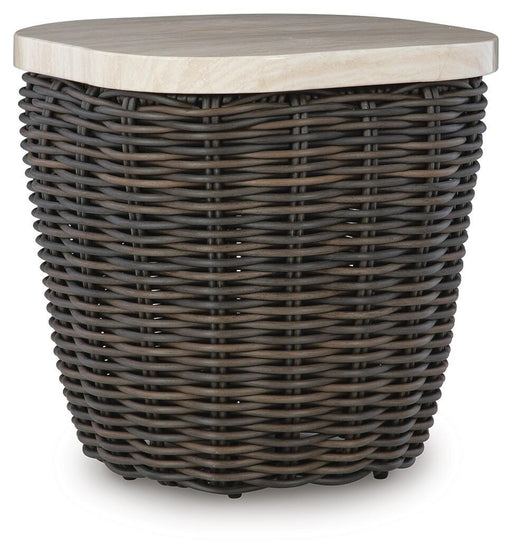 Kimora Outdoor End Table - Nick's Furniture (IL)