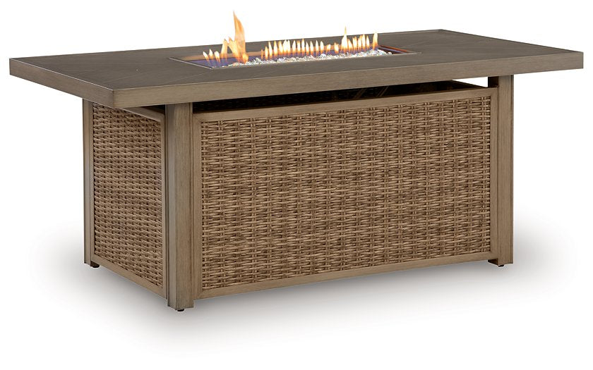 Laguna Heights Outdoor Fire Pit Table - Nick's Furniture (IL)