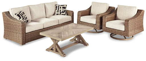Beachcroft Outdoor Conversation Set - Nick's Furniture (IL)