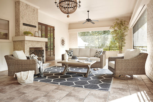 Beachcroft Outdoor Conversation Set - Nick's Furniture (IL)