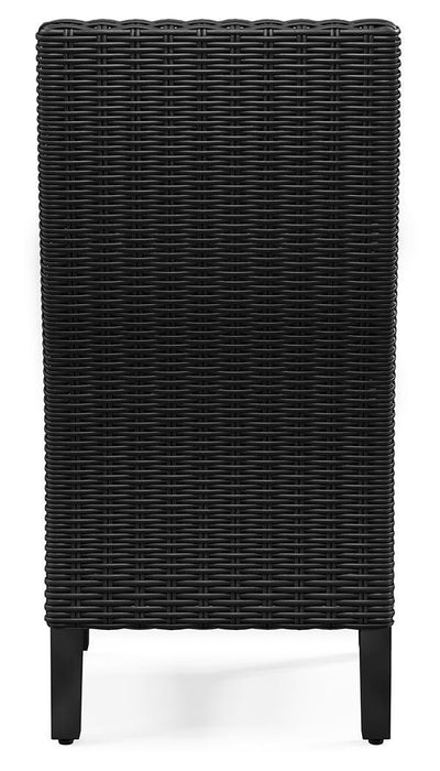 Beachcroft Outdoor Side Chair with Cushion (Set of 2) - Nick's Furniture (IL)