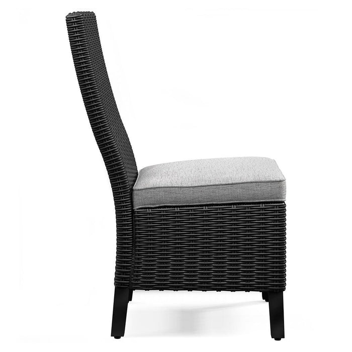 Beachcroft Outdoor Side Chair with Cushion (Set of 2) - Nick's Furniture (IL)