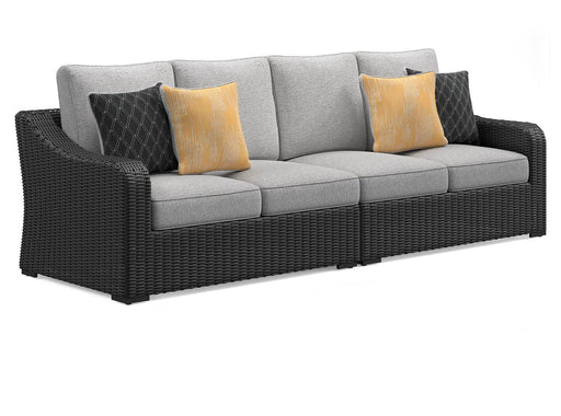 Beachcroft 2-Piece Outdoor Loveseat with Cushion - Nick's Furniture (IL)