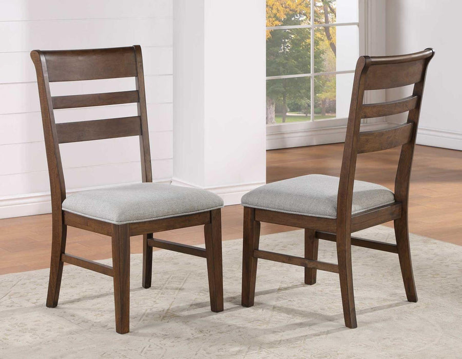 Steve Silver Ora Side Chair in Hickory (Set of 2)