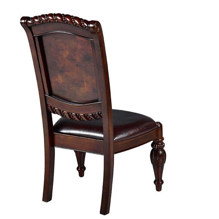 Steve Silver Antoinette Side Chair (Set of 2) in Rich Cherry