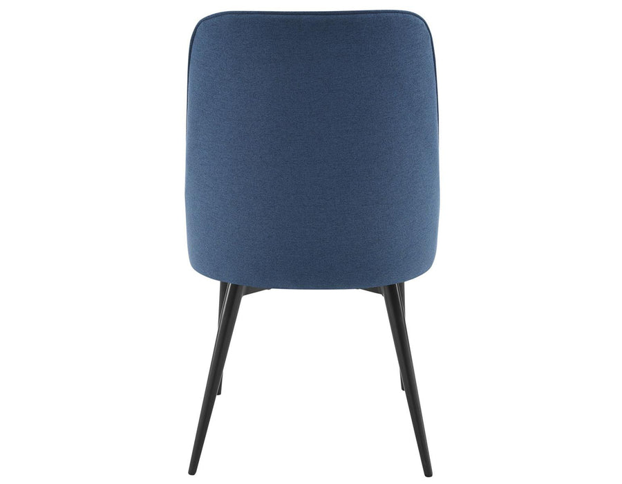 Steve Silver Colfax Side Chair in Navy (Set of 2)