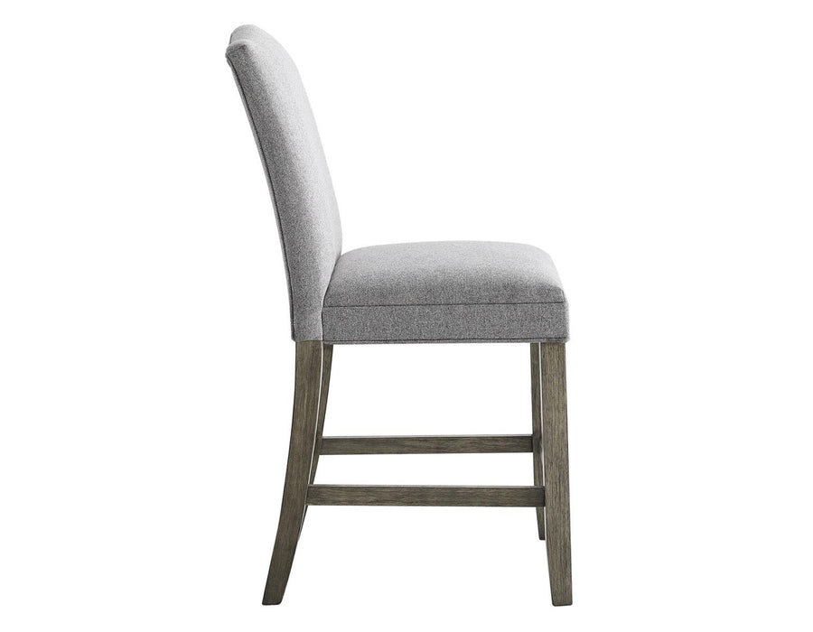 Steve Silver Grayson Counter Chair in Driftwood (Set of 2)