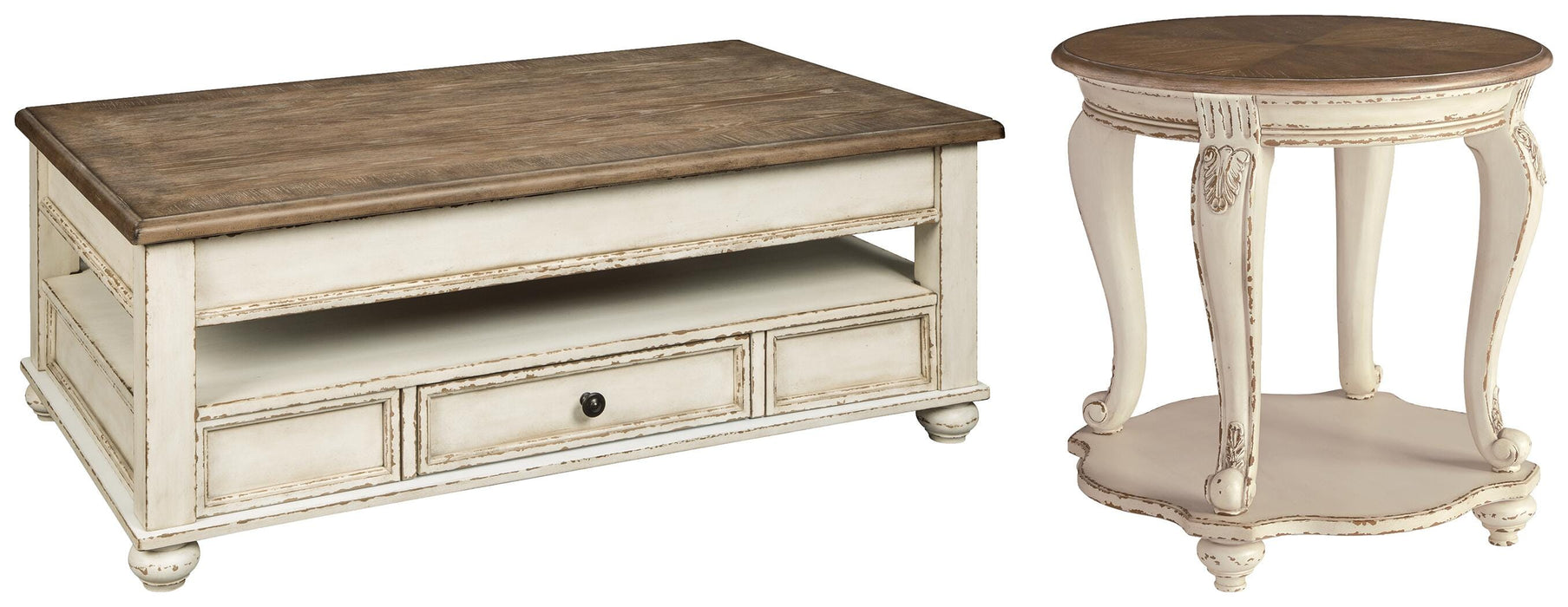 Realyn Table Set - Nick's Furniture (IL)