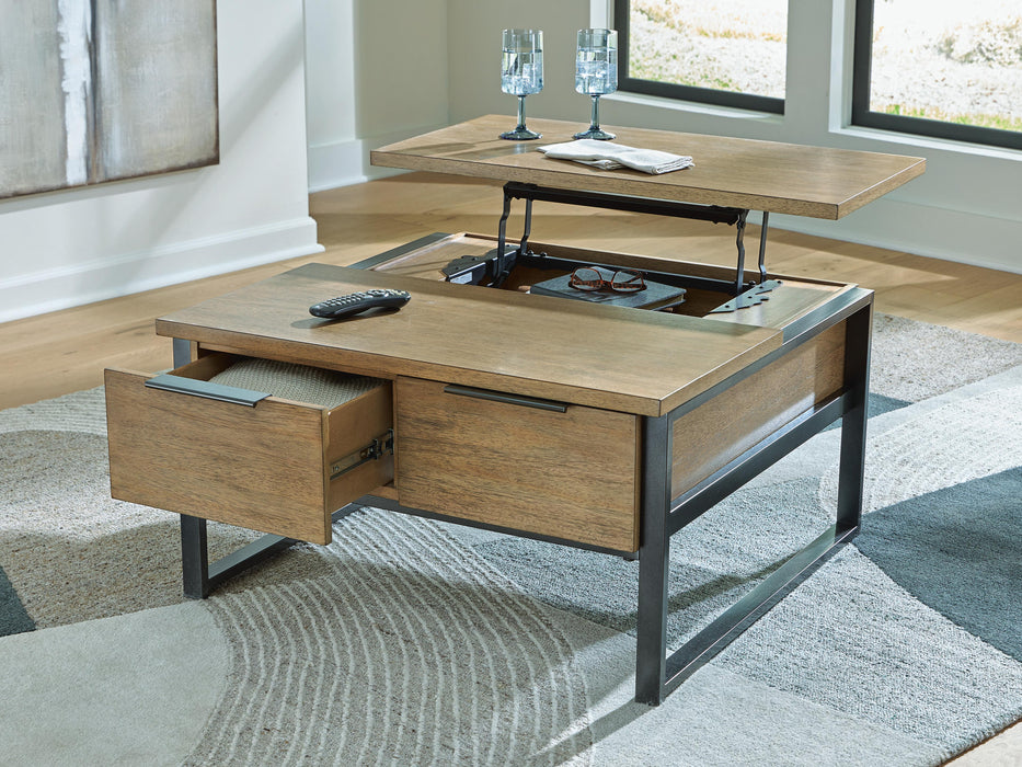 Montia Lift-Top Coffee Table - Nick's Furniture (IL)
