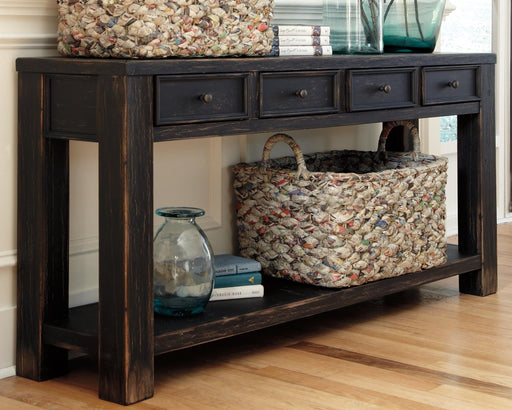 Gavelston Sofa/Console Table - Nick's Furniture (IL)