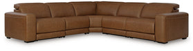 Magic Man 5-Piece Power Reclining Sectional - Nick's Furniture (IL)