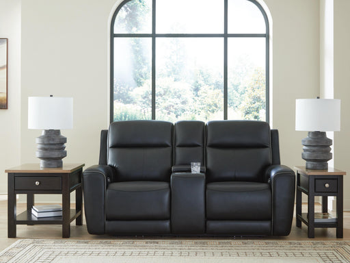 5Z-Relaxation Power Reclining Loveseat with Console - Nick's Furniture (IL)