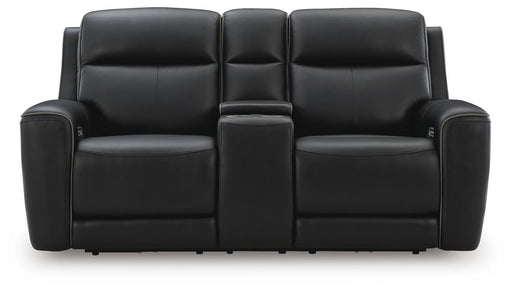 5Z-Relaxation Power Reclining Loveseat with Console - Nick's Furniture (IL)