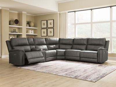 Bleckley Power Reclining Sectional - Nick's Furniture (IL)