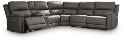 Bleckley Power Reclining Sectional - Nick's Furniture (IL)