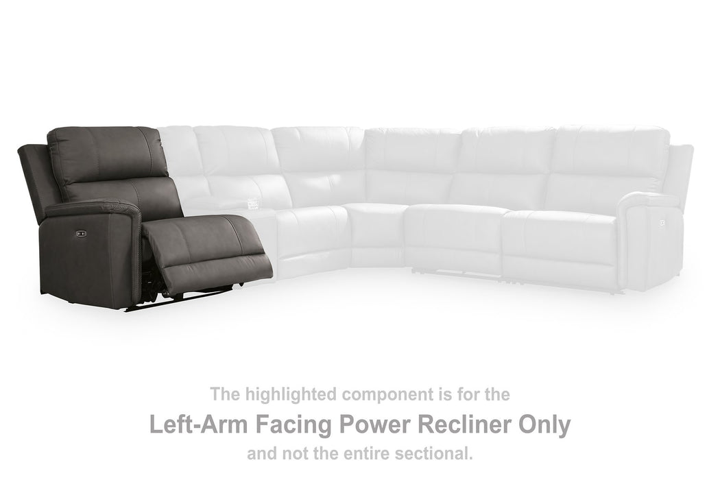 Bleckley Power Reclining Sectional - Nick's Furniture (IL)